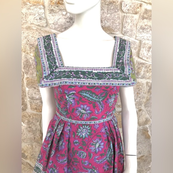 Gorgeous Rare Vintage 1950s Ruth Starling Originals Multi Floral Print Dress - Picture 5 of 15